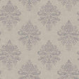 Galerie G68669 Medallion Damask Silver Grey Wallpaper