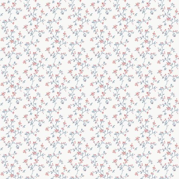 Galerie G68701 Blossom Branch Blue Wallpaper