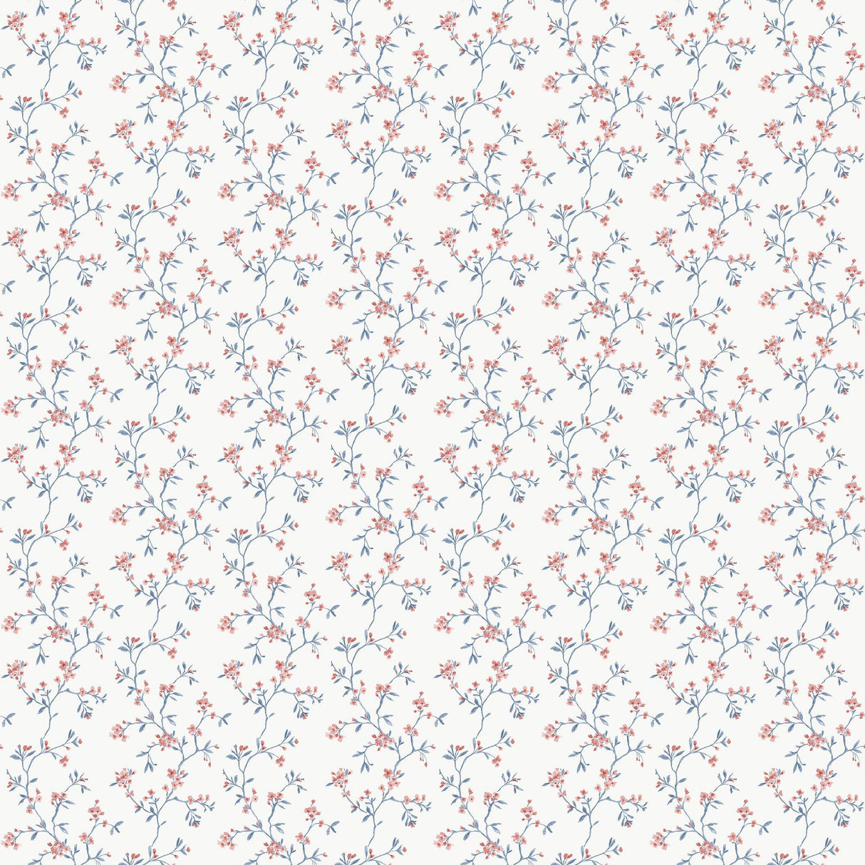 Galerie G68701 Miniatures 3 Blossom Branch Blue Wallpaper G68701 Blue Wallpaper