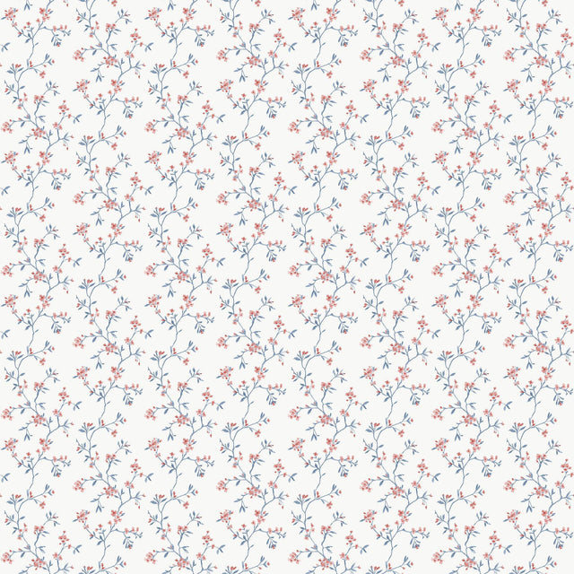 Galerie G68701 Miniatures 3 Blossom Branch Blue Wallpaper G68701 Blue Wallpaper