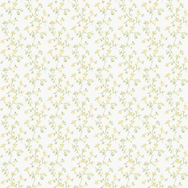 Galerie G68702 Blossom Branch Yellow Wallpaper