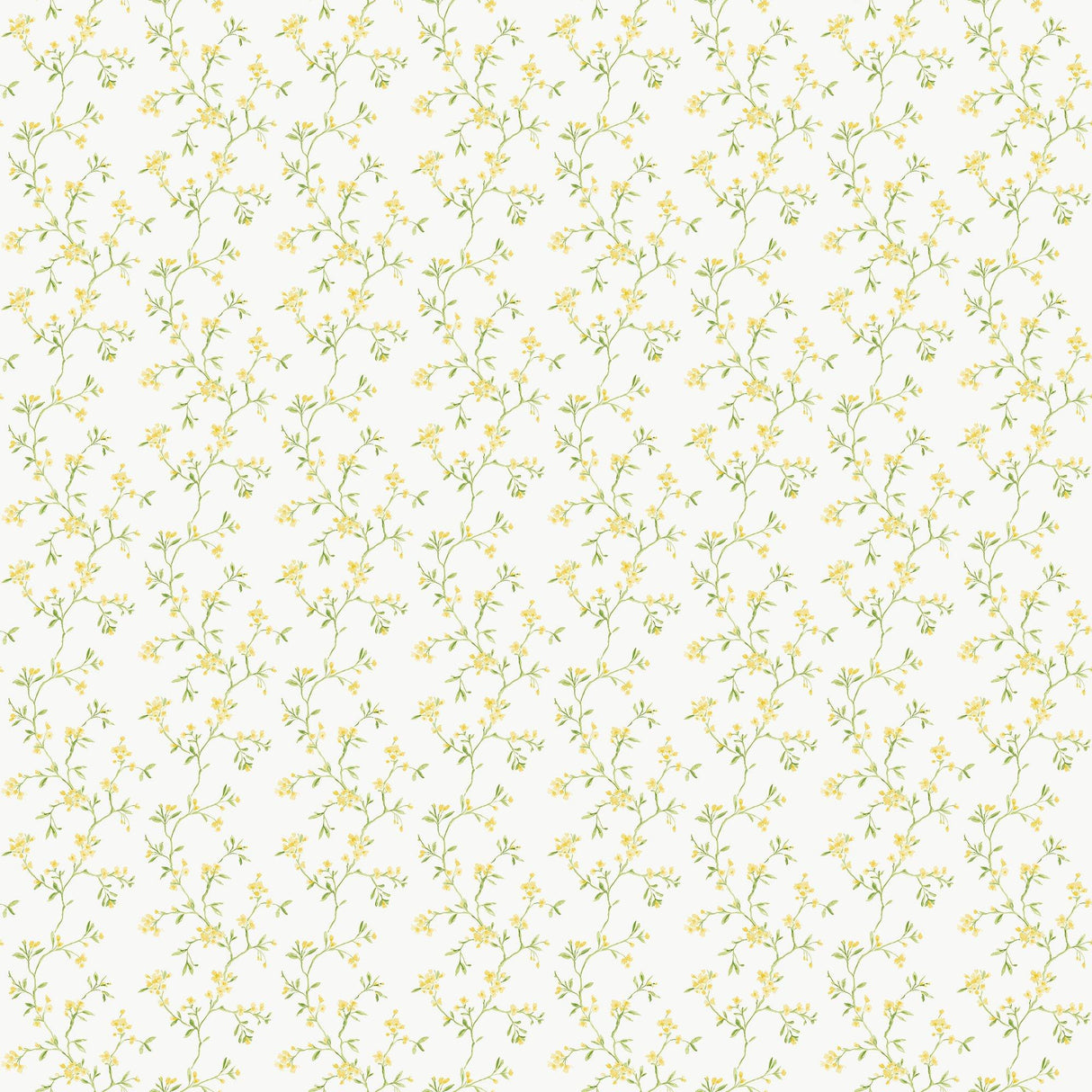 Galerie G68702 Miniatures 3 Blossom Branch Yellow Wallpaper G68702 Yellow Wallpaper