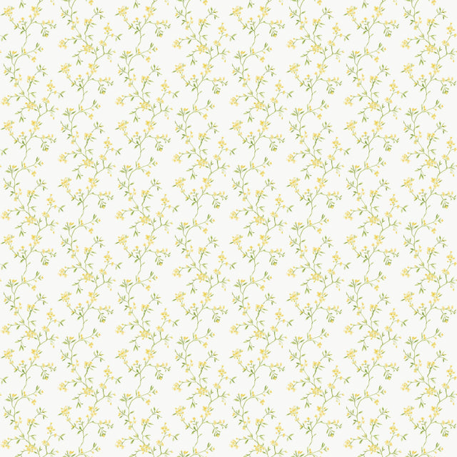 Galerie G68702 Miniatures 3 Blossom Branch Yellow Wallpaper G68702 Yellow Wallpaper