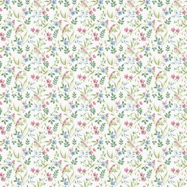 Galerie G68714 Garden Bird Green Wallpaper