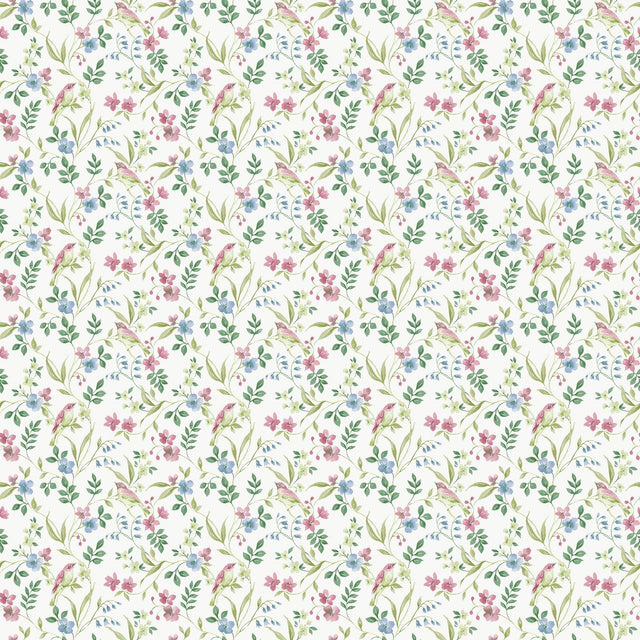 Galerie G68714 Miniatures 3 Garden Bird Green Wallpaper G68714 Green Wallpaper