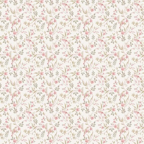 Galerie G68717 Garden Bird Pink Wallpaper