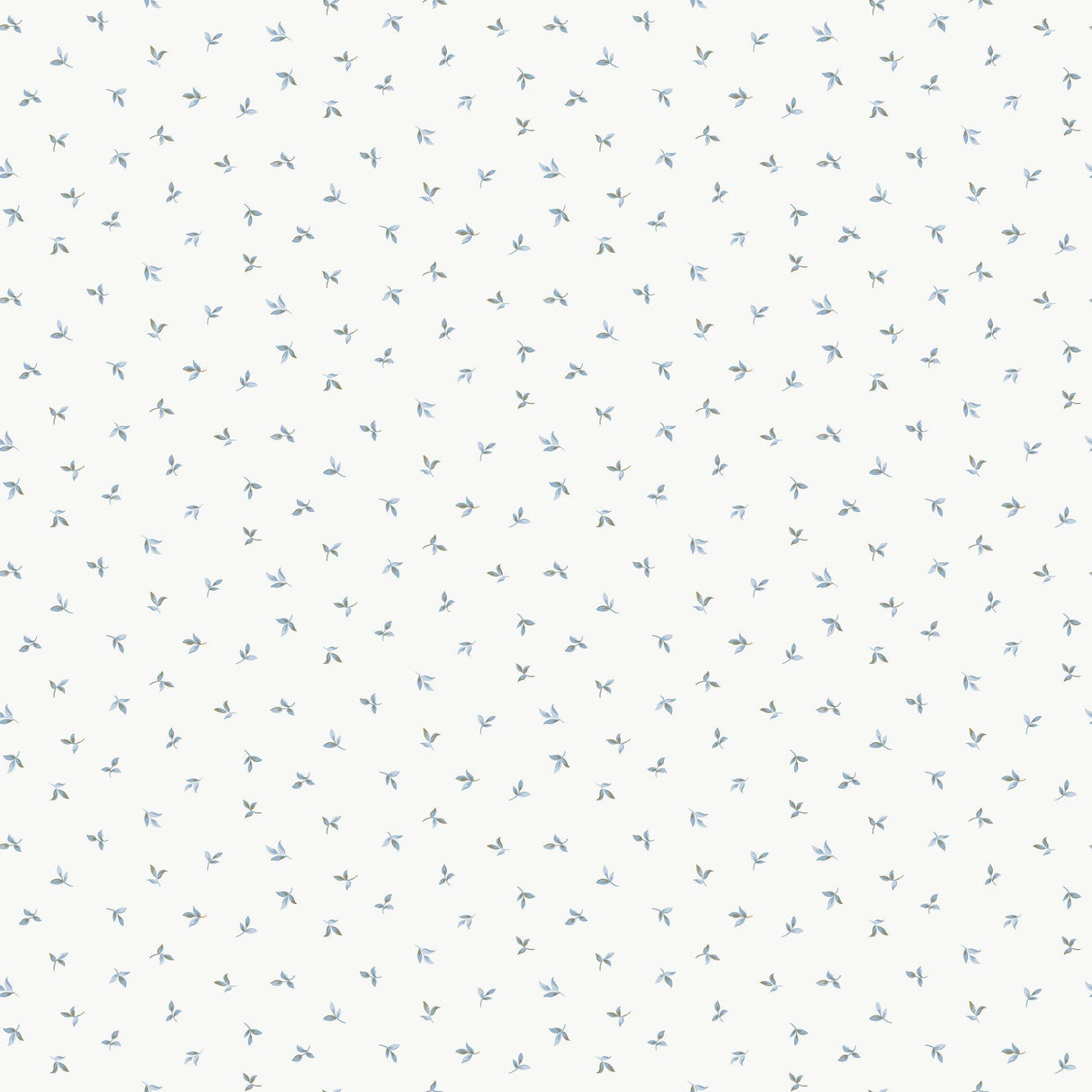 Galerie G68719 Miniatures 3 Mini Leaf Toss Blue Wallpaper G68719 Blue Wallpaper