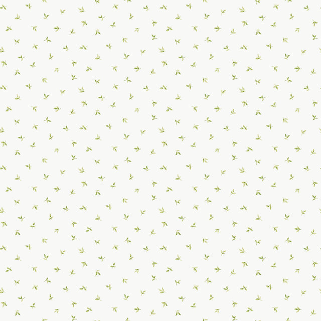 Galerie G68721 Miniatures 3 Mini Leaf Toss Green Wallpaper G68721 Green Wallpaper