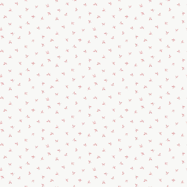 Galerie G68722 Miniatures 3 Mini Leaf Toss Pink Wallpaper G68722 Pink Wallpaper