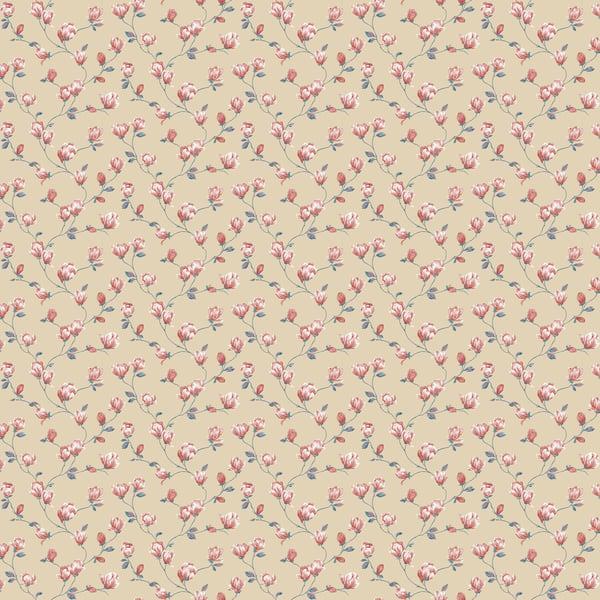 Galerie G68724 Mini Magnolia Beige Wallpaper