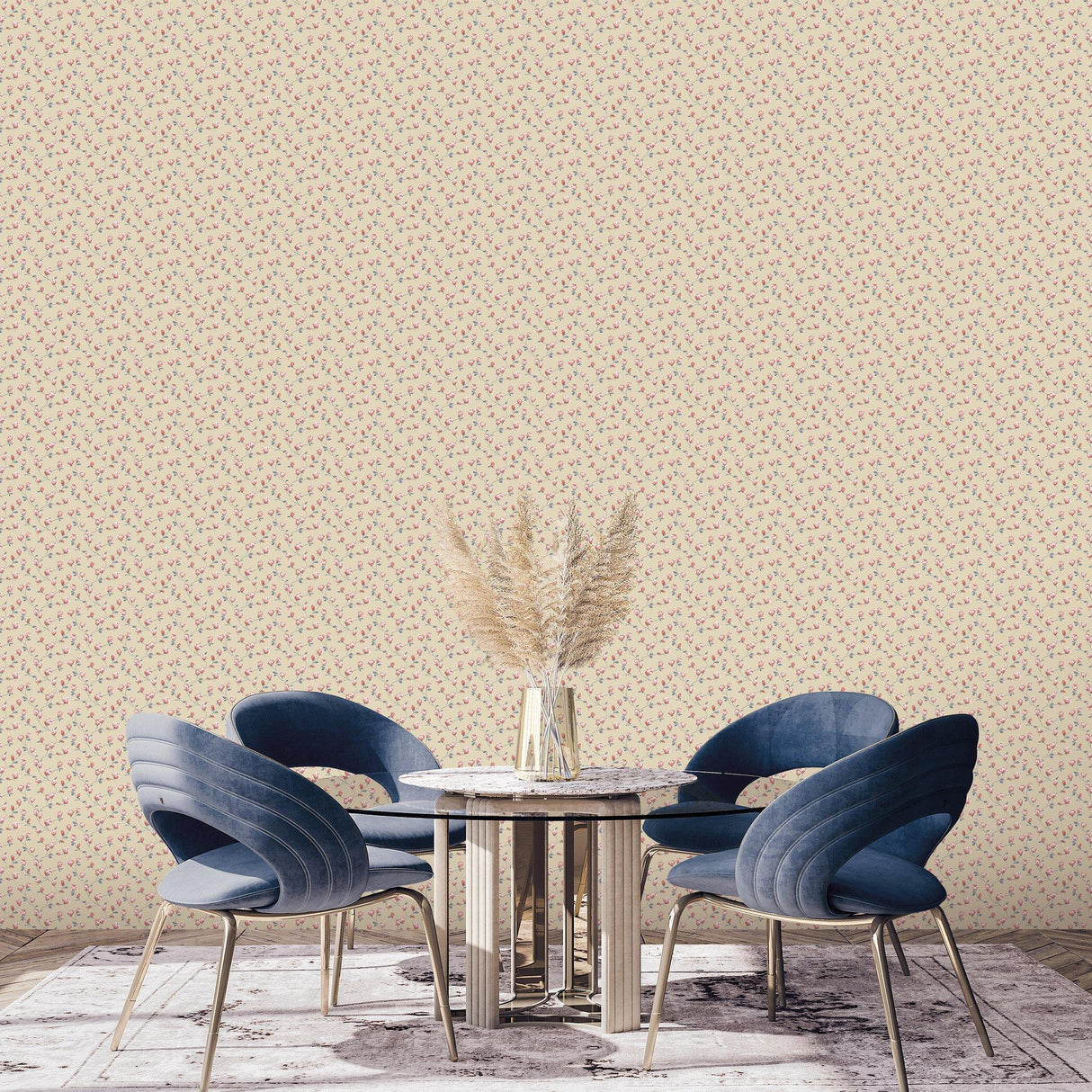 Galerie G68724 Miniatures 3 Mini Magnolia Beige Wallpaper G68724 Beige Wallpaper