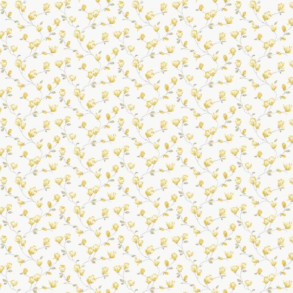 Galerie G68725 Mini Magnolia Yellow Wallpaper