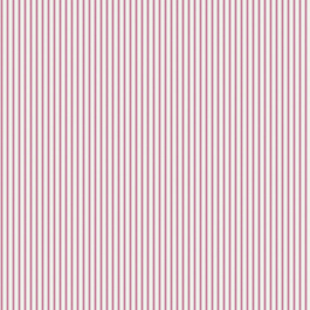 Galerie G68738 Miniatures 3 Ticking Stripe Red Wallpaper G68738 Red Wallpaper