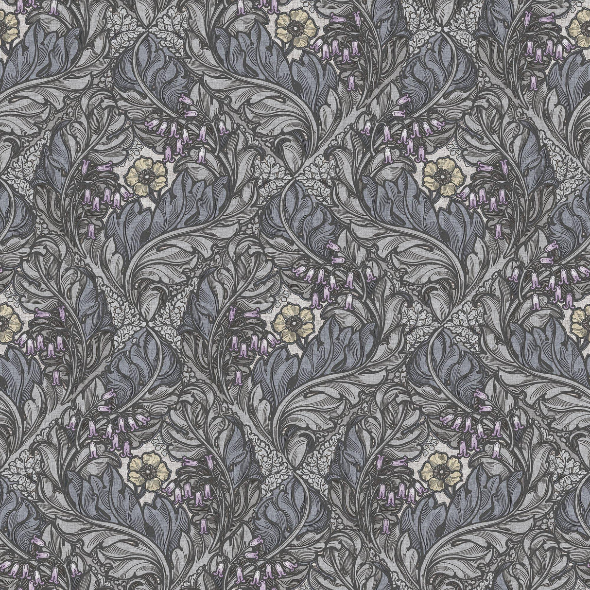 Galerie LB25100 Off The Wall Rambleicious Blue Wallpaper LB25100 Blue Wallpaper