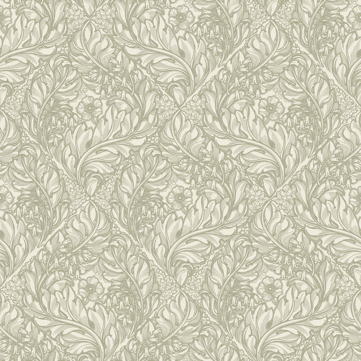Galerie LB25102 Off The Wall Rambleicious Green Wallpaper LB25102 Green Wallpaper