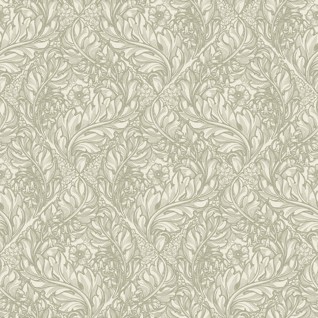 Galerie LB25102 Off The Wall Rambleicious Green Wallpaper LB25102 Green Wallpaper