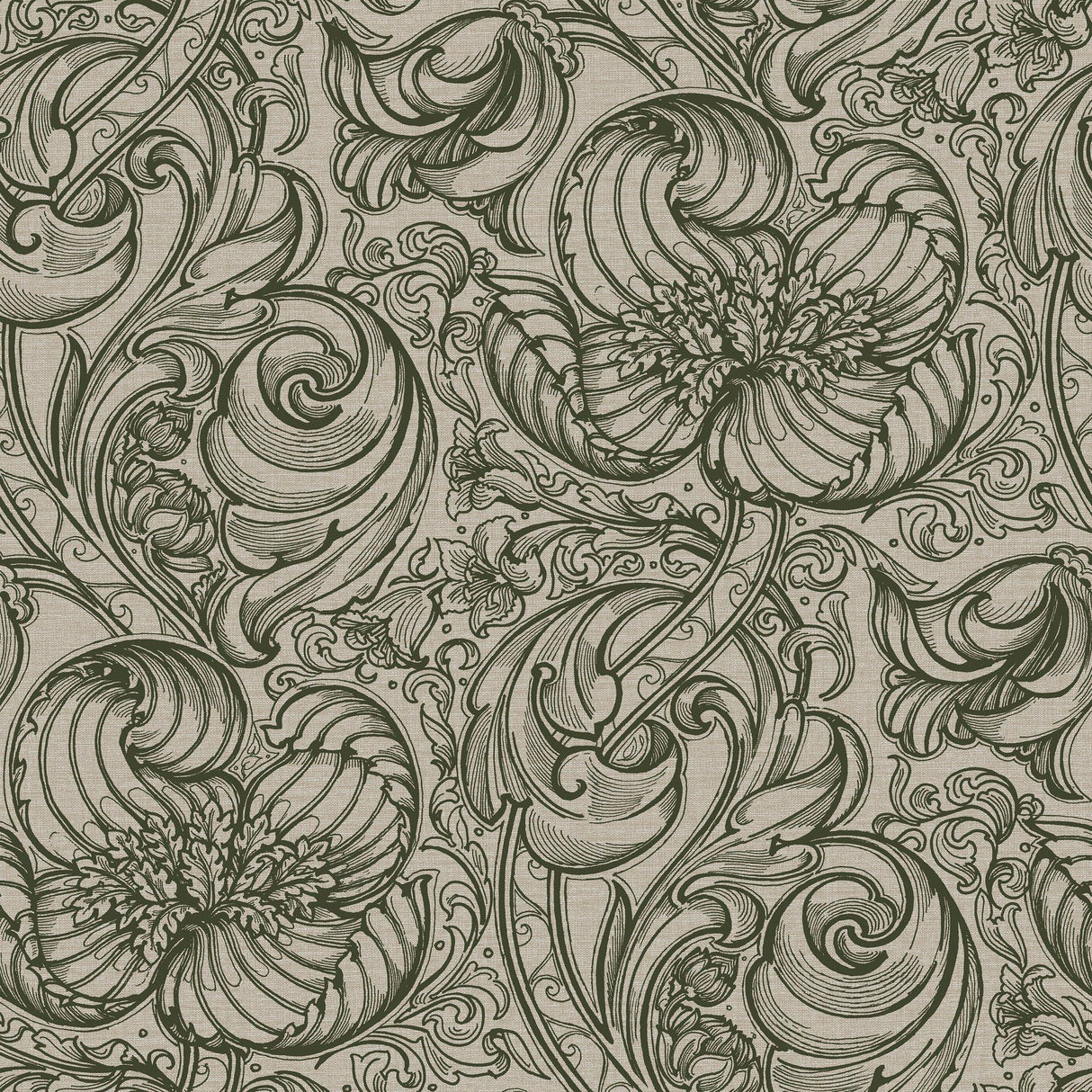 Galerie LB25111 Off The Wall Down the Dilly Green Wallpaper LB25111 Green Wallpaper