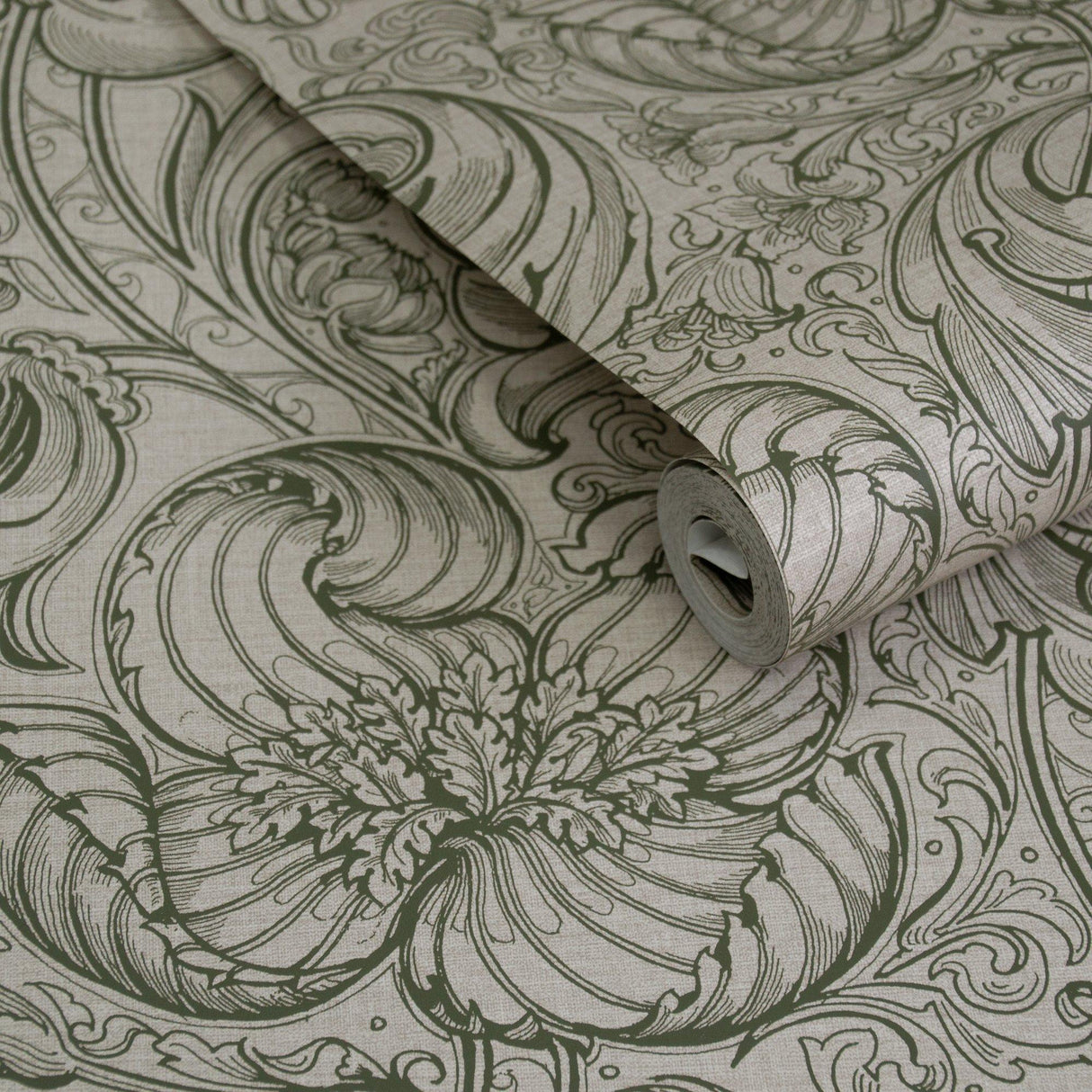 Galerie LB25111 Off The Wall Down the Dilly Green Wallpaper LB25111 Green Wallpaper