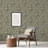 Galerie LB25111 Off The Wall Down the Dilly Green Wallpaper LB25111 Green Wallpaper