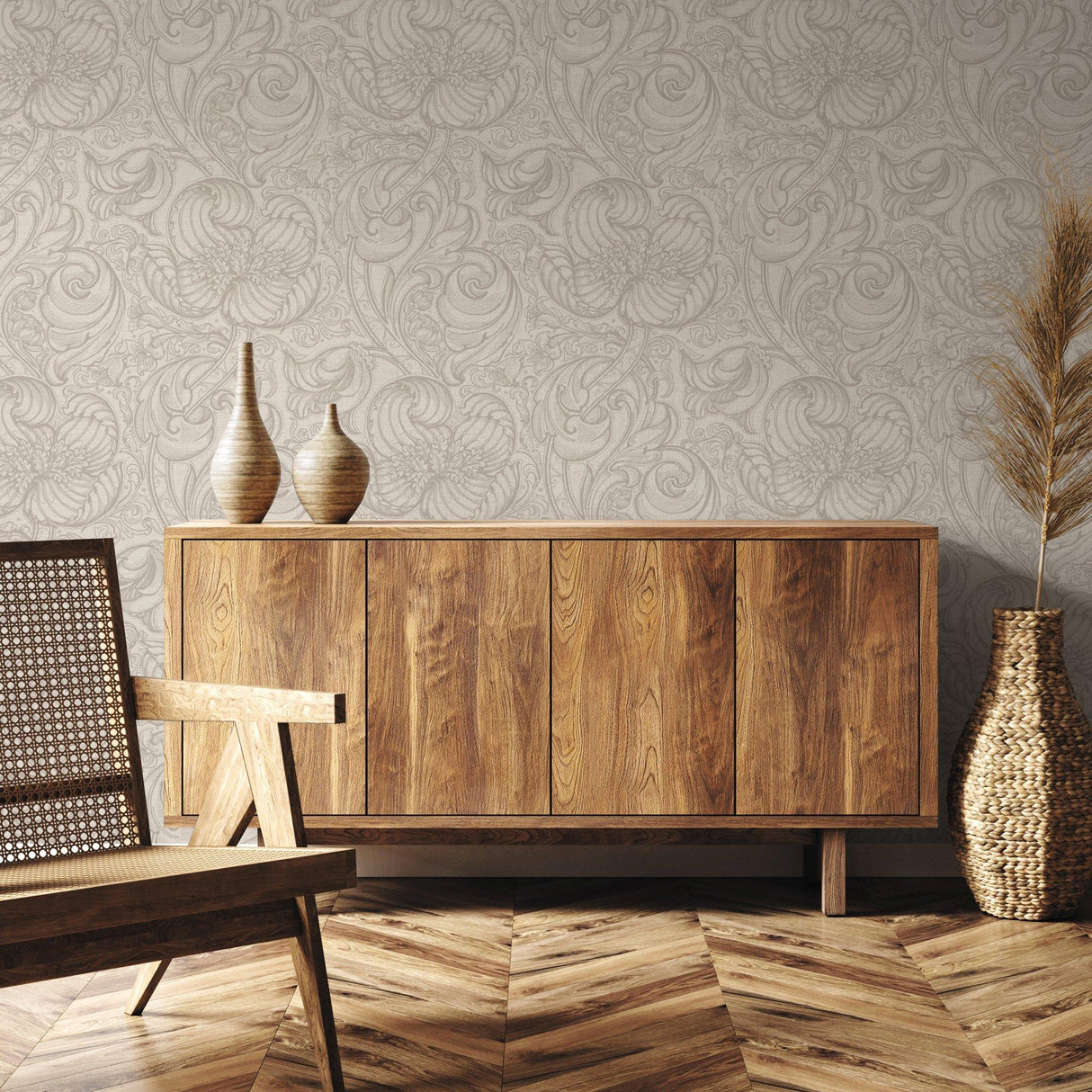 Galerie LB25112 Off The Wall Down the Dilly Beige Wallpaper LB25112 Beige Wallpaper