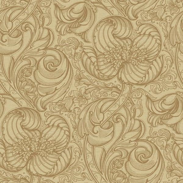 Galerie LB25113 Down the Dilly Yellow Wallpaper