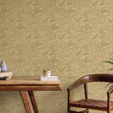 Galerie LB25113 Off The Wall Down the Dilly Yellow Wallpaper LB25113 Yellow Wallpaper