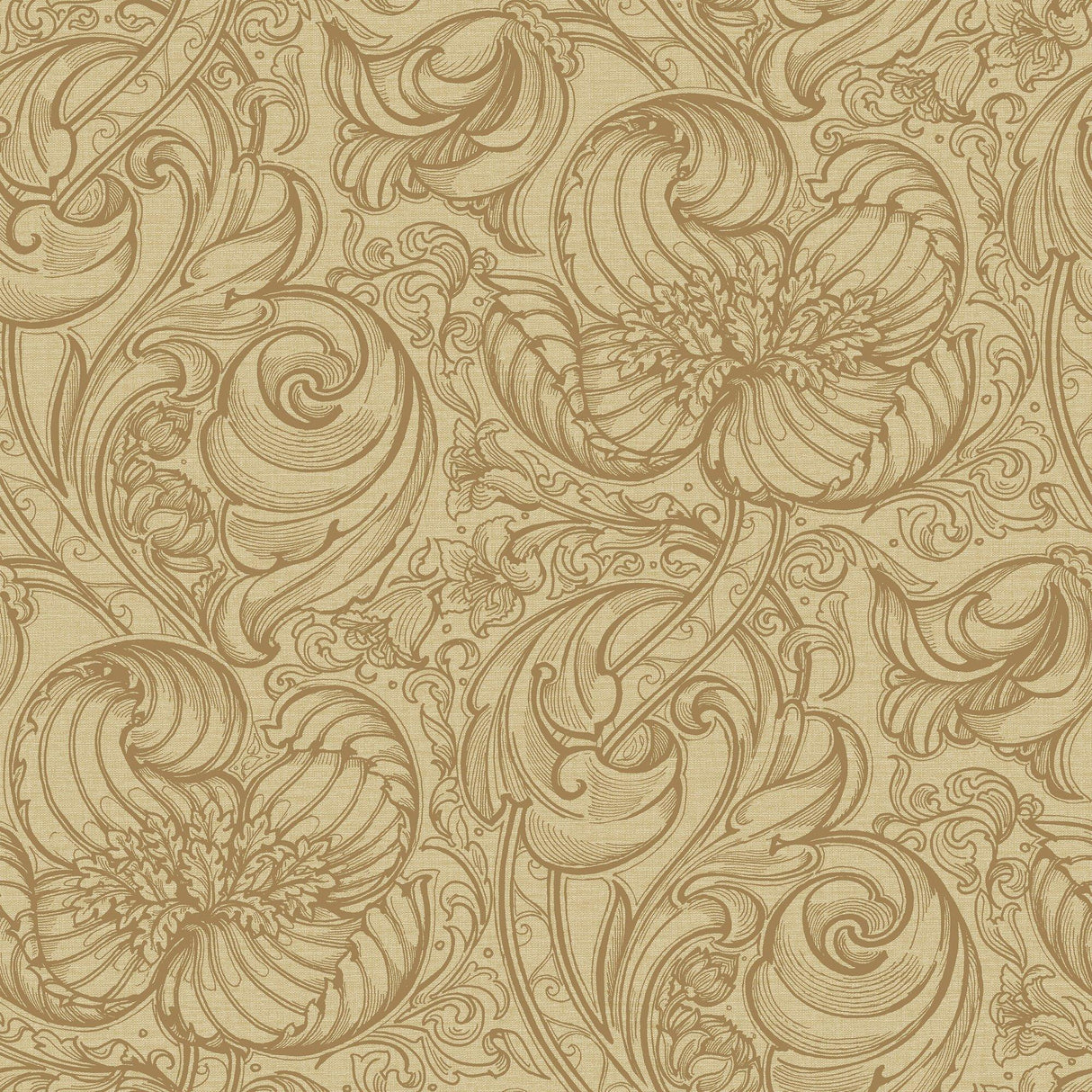 Galerie LB25113 Off The Wall Down the Dilly Yellow Wallpaper LB25113 Yellow Wallpaper