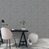 Galerie LB25114 Off The Wall Down the Dilly Silver Grey Wallpaper LB25114 Silver Grey Wallpaper