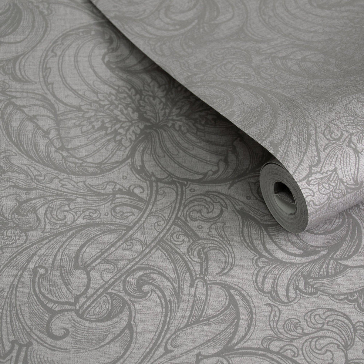 Galerie LB25114 Off The Wall Down the Dilly Silver Grey Wallpaper LB25114 Silver Grey Wallpaper