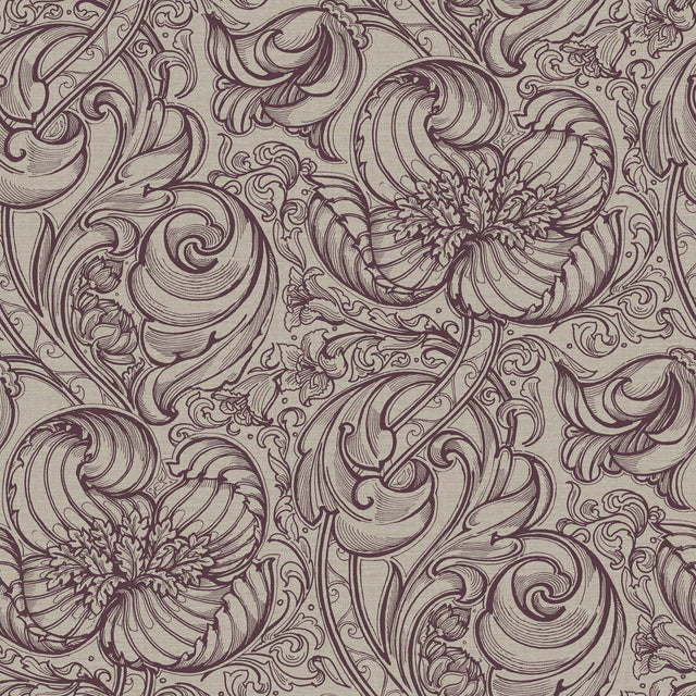 Galerie LB25115 Off The Wall Down the Dilly Red Wallpaper LB25115 Red Wallpaper