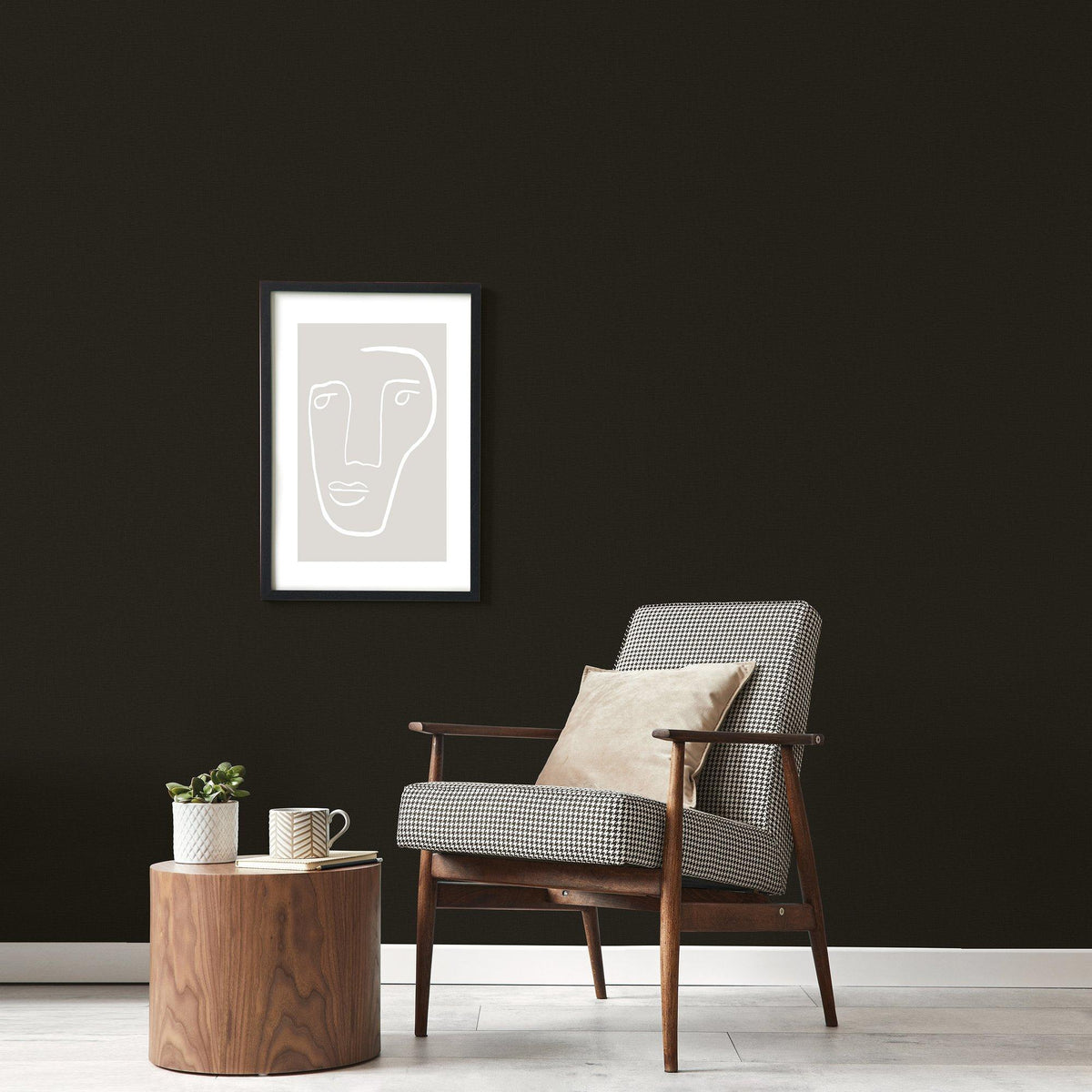 Galerie LB25118 Off The Wall Nuance Plain Texture Bronze Brown Wallpaper LB25118 Bronze Brown Wallpaper