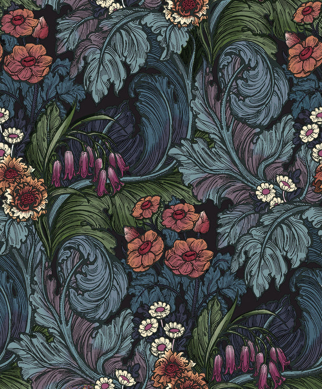 Galerie LB25134 Hedgerovia Multi-coloured Wallpaper