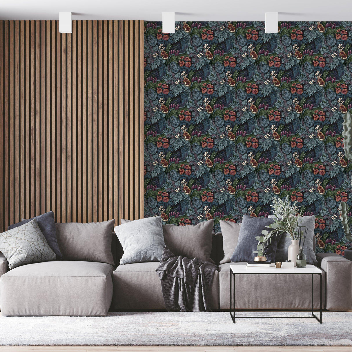 Galerie LB25134 Off The Wall Hedgerovia Multi-coloured Wallpaper LB25134 Multi-coloured Wallpaper