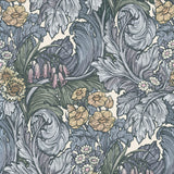 Galerie LB25135 Off The Wall Hedgerovia Blue Wallpaper LB25135 Blue Wallpaper