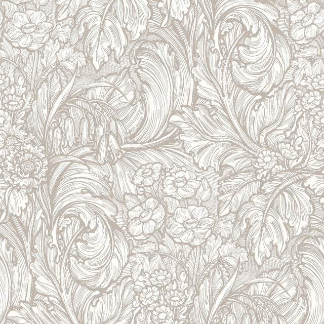 Galerie LB25139 Off The Wall Hedgerovia Beige Wallpaper LB25139 Beige Wallpaper