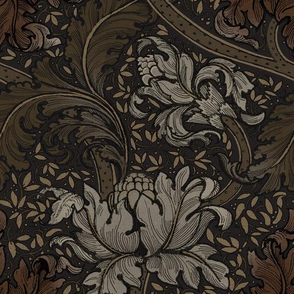 Galerie LB25140 Morris Major Bronze Brown Wallpaper