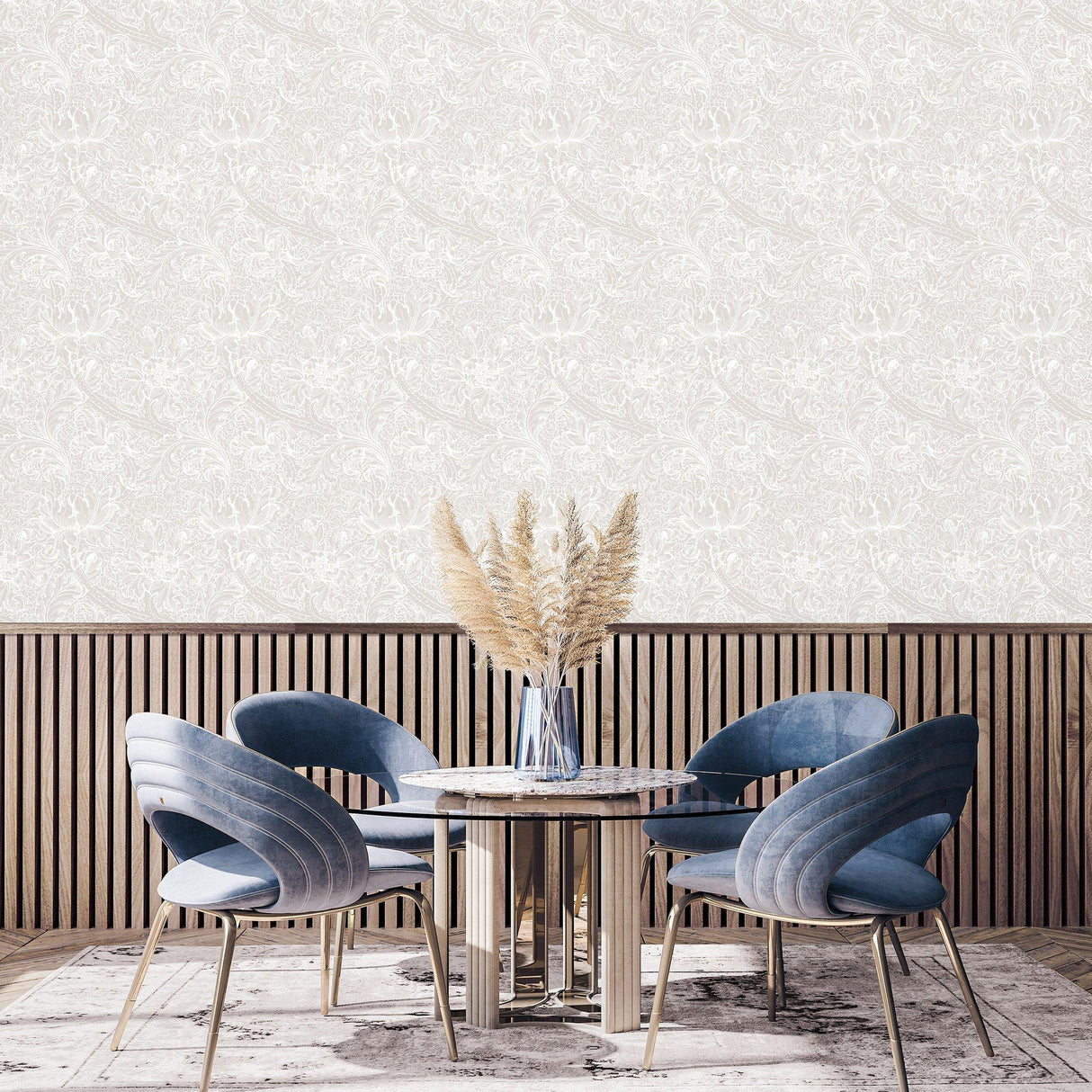 Galerie LB25143 Off The Wall Morris Major Beige Wallpaper LB25143 Beige Wallpaper