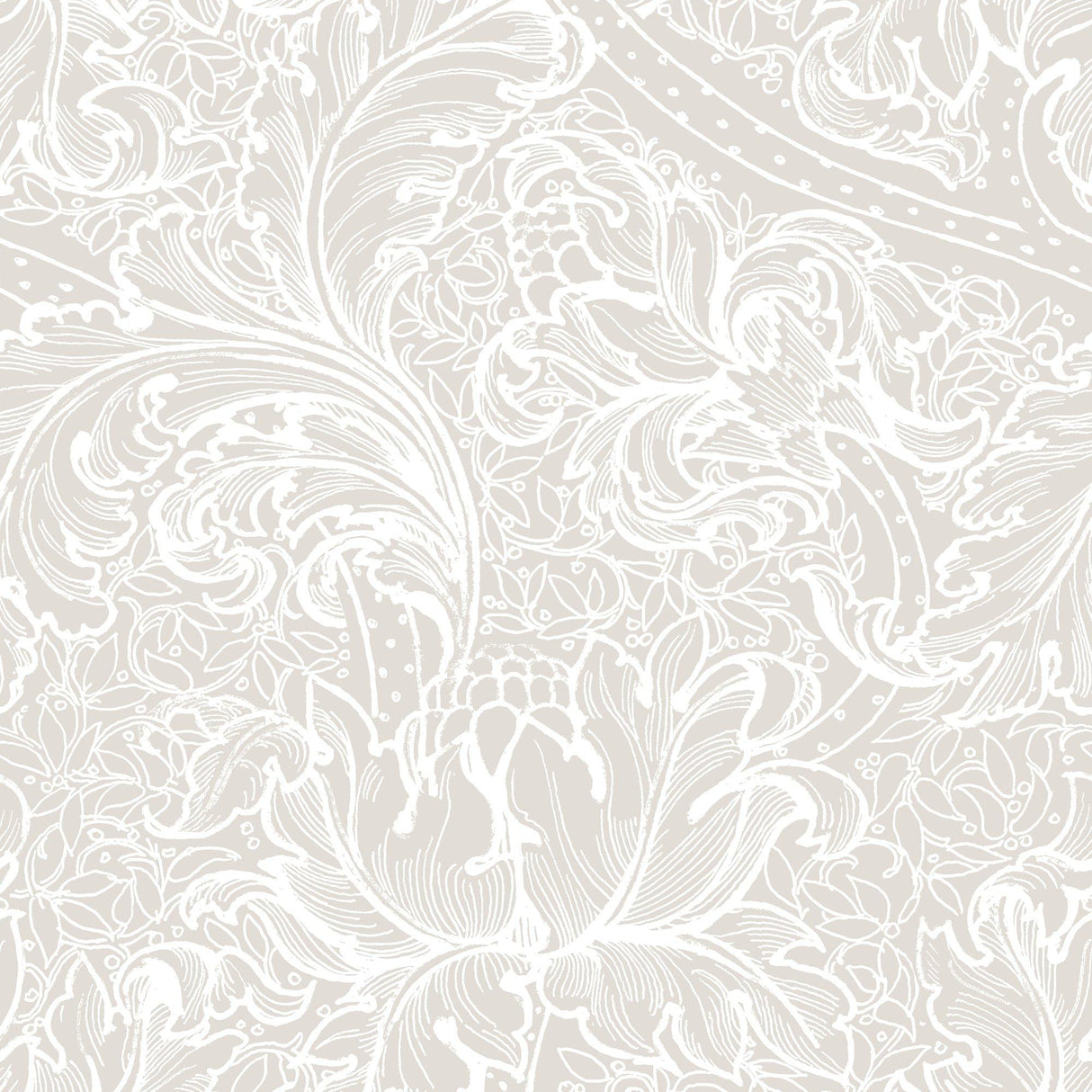 Galerie LB25143 Off The Wall Morris Major Beige Wallpaper LB25143 Beige Wallpaper