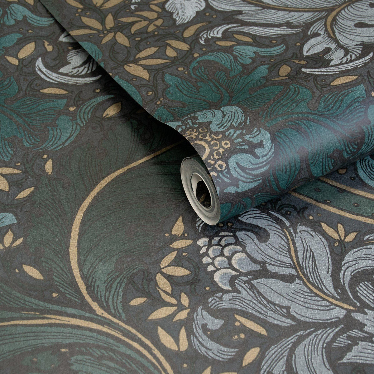 Galerie LB25144 Off The Wall Morris Major Blue Wallpaper LB25144 Blue Wallpaper