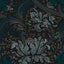 Galerie LB25144 Off The Wall Morris Major Blue Wallpaper LB25144 Blue Wallpaper