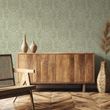 Galerie LB25153 Off The Wall Sunnyside Up Green Wallpaper LB25153 Green Wallpaper