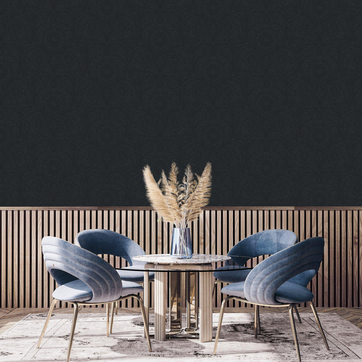 Galerie LB25154 Off The Wall Sunnyside Up Blue Wallpaper LB25154 Blue Wallpaper