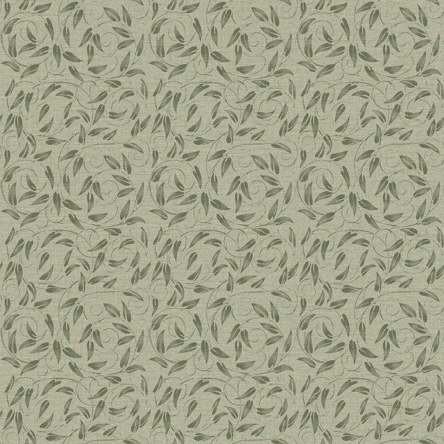 Galerie LB25157 Off The Wall Tit Willow Green Wallpaper LB25157 Green Wallpaper