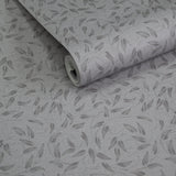 Galerie LB25158 Off The Wall Tit Willow Silver Grey Wallpaper LB25158 Silver Grey Wallpaper