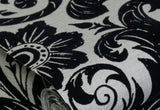 Galerie LB25166 Off The Wall Damask Sauvage Black Wallpaper LB25166 Black Wallpaper