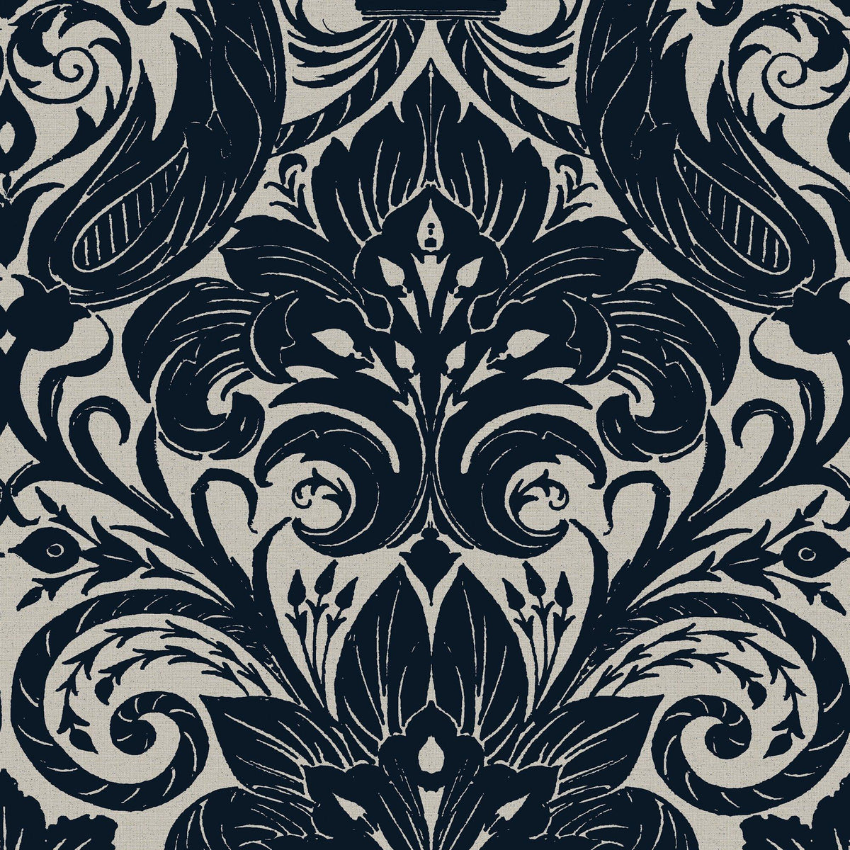 Galerie LB25167 Off The Wall Damask Sauvage Blue Wallpaper LB25167 Blue Wallpaper