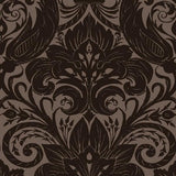 Galerie LB25168 Damask Sauvage Bronze Brown Wallpaper