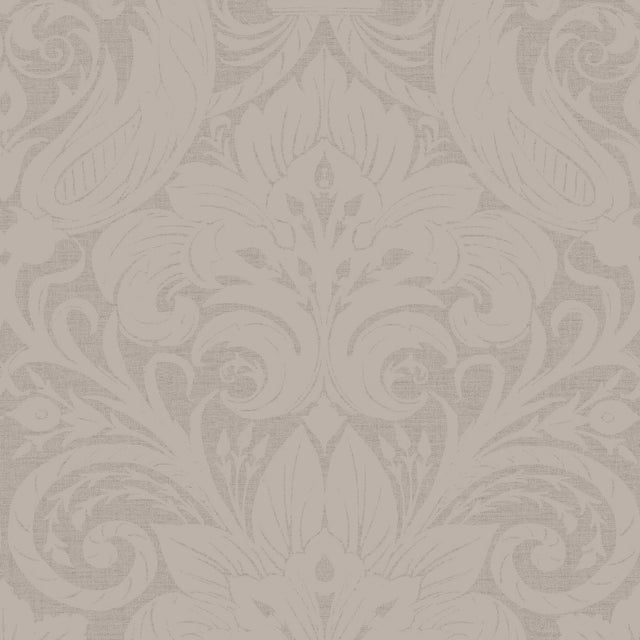 Galerie LB25171 Off The Wall Damask Sauvage Beige Wallpaper LB25171 Beige Wallpaper