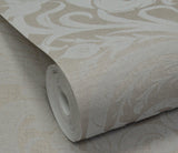 Galerie LB25171 Off The Wall Damask Sauvage Beige Wallpaper LB25171 Beige Wallpaper