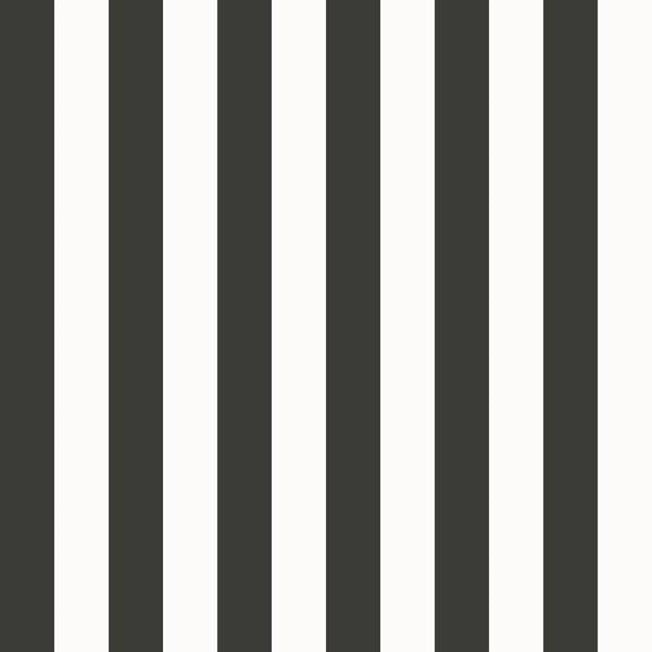 Galerie SS21231 Thin Stripe Black Black Wallpaper